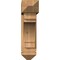 Ekena Millwork Merced Arts and Crafts Smooth Bracket w/ Offset Brace, Western Red Cedar, 7 1/2"W x 28"D x 28"H BKT0806X28X28MRC03SWR - alternate 3